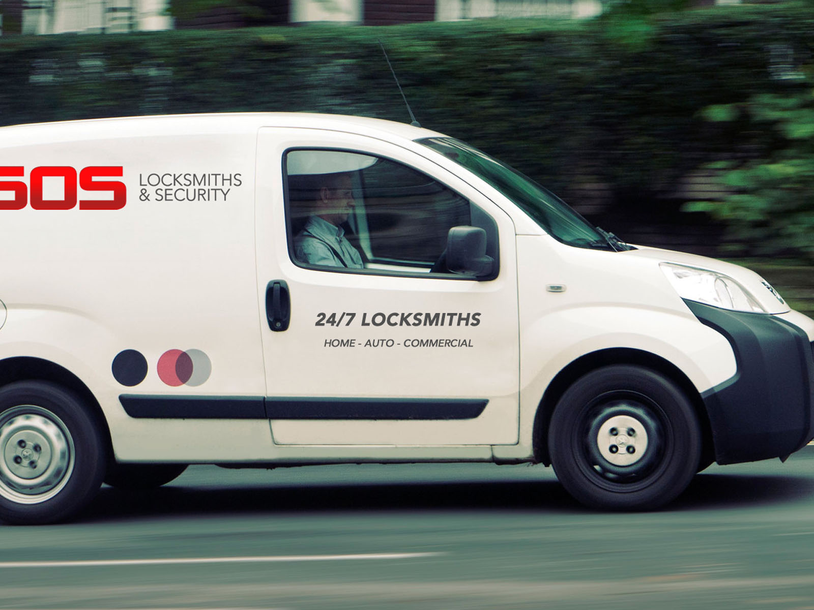 SOS Locksmiths Dublin Van Man